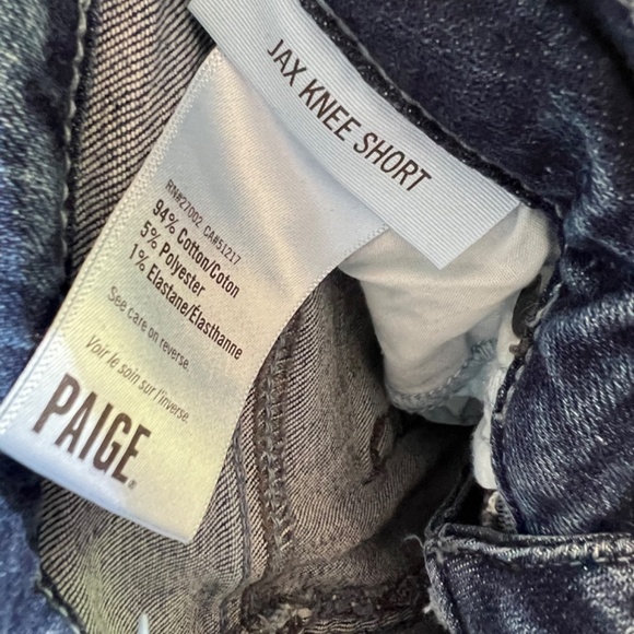 Paige Denim Jax Knee Jean Shorts - Picture 8 of 12